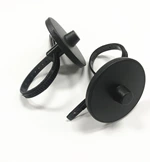 Бирка бутылки похищения черноты BT009 круглая EAS 55mm пластичная противоугонная для супермаркета