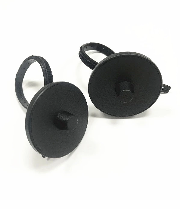 Бирка бутылки похищения черноты BT009 круглая EAS 55mm пластичная противоугонная для супермаркета