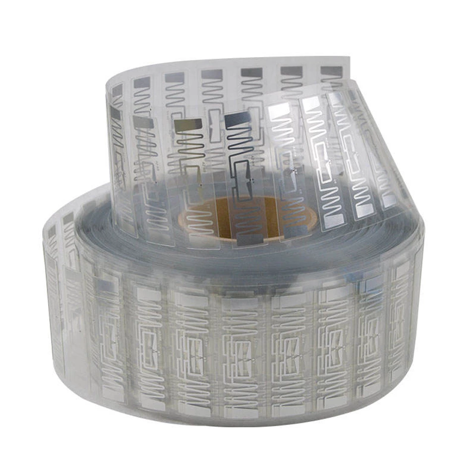 Заводская поставка UHF RFID мокрой вкладки с ISO 18000~6C 860~960 МГц для дальнего считывания на расстоянии 1~7 м