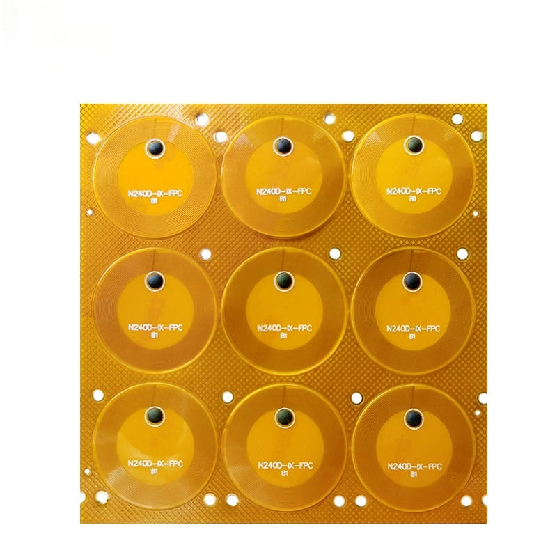Гибкая печатная плата RFID-наклейка Программируемая пользовательская NFC NTAG216 Антиметаллическая FPC-наклейка Теги