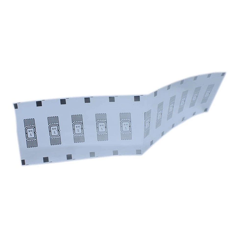 Высококачественная RFID-метка с мокрой инкрустацией UHF RFID-метка с сухой инкрустацией для одежды, металла, медицины, пластика, отслеживания активов