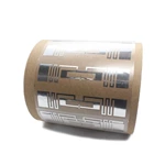 Новая версия UHF RFID-этикетки U9 Чип RFID Инкрустация МокроСухой 860-960 МГц ISO 18000-6C Протокол Наклейка с большим радиусом действия RFID для подсчета запасов