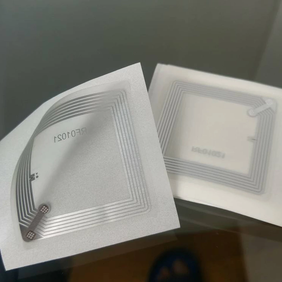Прозрачный круглый прозрачный NFC-стикер Inlaytag N-TAG213 Чип