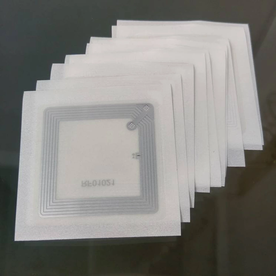 Прозрачный круглый прозрачный NFC-стикер Inlaytag N-TAG213 Чип